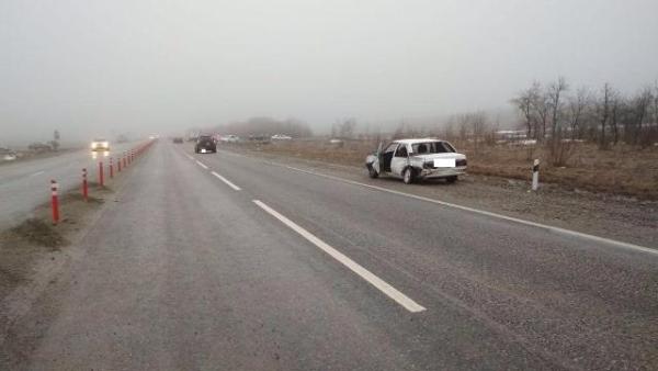 В аварии на федеральной трассе «Кавказ» пострадали двое уроженцев Кабардино-Балкарии